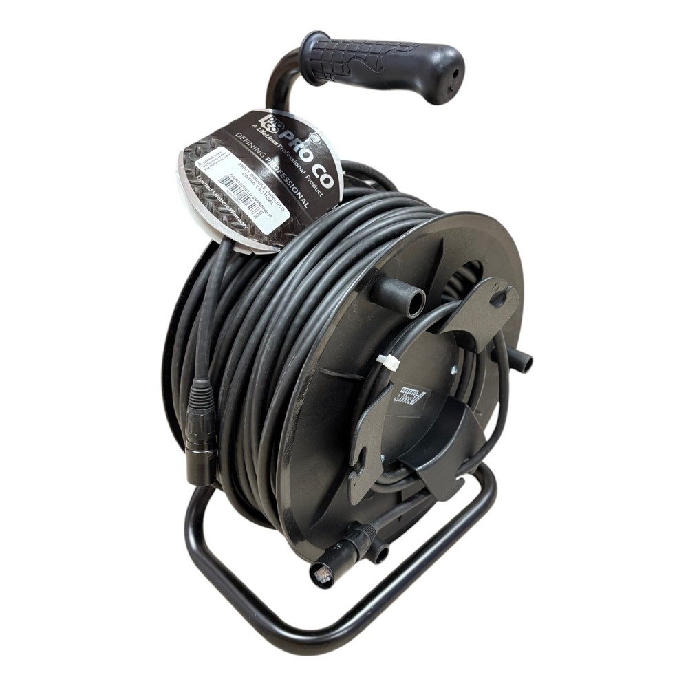 ProCo 200ft DURASHIELD-200NBNB-R CAT6A Shielded Cable with etherCON on Reel