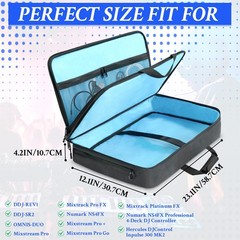 DJ Controller Bag Case Compatible with DDJ-REV1/DDJ-SR2/DDJ-SR/OMNIS-DUO/Mixt…