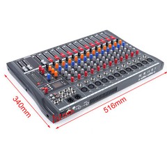 8/12/16 Channel USB Bluetooth Live Studio Audio Mixer Mixing Console Sound Pro