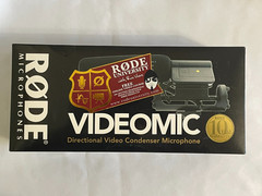 Rode VideoMic Shotgun Directional Microphone with Furry Windsock