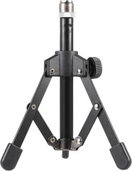 Mini Mic Stand Mini Foldable Desktop Tabletop Tripod Microphone Mic Stand Holder