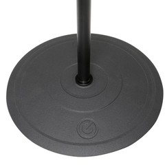 Gravity GMS23 Microphone Stand with Round Base in Black
