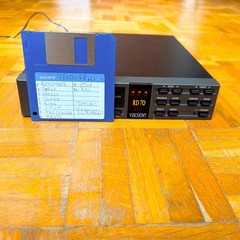 Viscount RD70 (Italy, 1990s) Vintage MIDI Data Filer & Sequence Playback Unit!