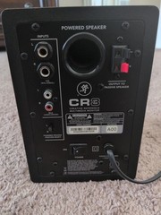 Single Mackie CR3 Active Speaker Studio Monitor (8.2 in H x 5.5 in W x 7.1 in D)