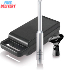 Behringer ECM8000 Ultra-Linear Measurement Condenser Microphone, Silver