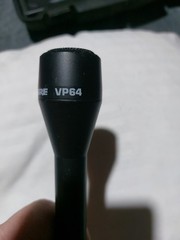 Shure VP64A Hand-Held Dynamic Microphone. Excellent Condition