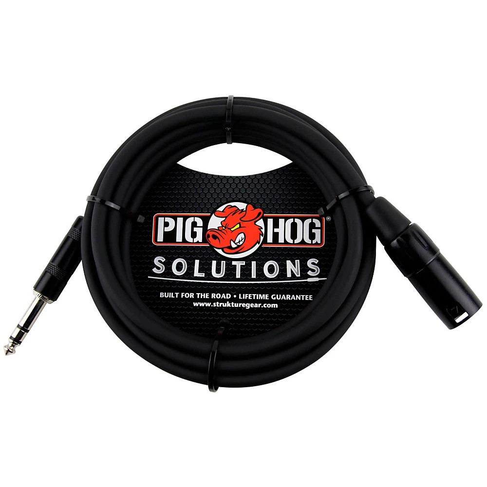 Solutions TRS(M) to XLR(M) Balanced Adapter Cable