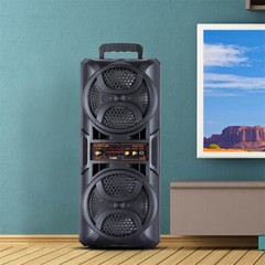 3000W Portable Bluetooth Speaker Heavy Bass Subwoofer Sound System Party w/Mic