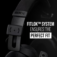 RØDE NTH-100 Professional Over-ear Headphones For Content Adult, Black
