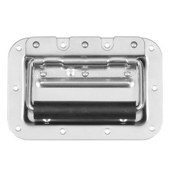 RH-0511-A Medium Spring Loaded Recessed Handle, 10 Hole, Zinc