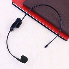 FM Wireless Microphone Headset Megaphone Radio Mic For Loudspeaker For Teaching