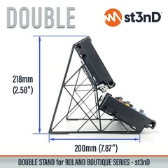 DOUBLE STAND for ROLAND BOUTIQUE SERIES – 3D printed – 100% Buyer Satisfaction