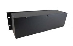 PROCRAFT RP3B-5-BK 3U 5″ Deep Rack Mount Project Box – Aluminum Face/Steel Box