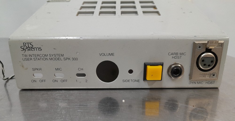RTS Systems TW Intercom System User Station Model SPK-300