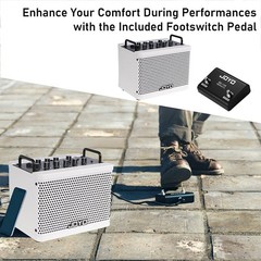 JOYO 15W Portable Bass Amp Combo 9 Models 6 Modulation FX Rechargeable G1N