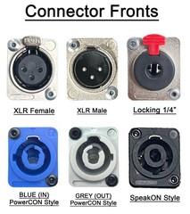 PROCRAFT USA Made 1 & 2u Formed Aluminum Rack Panel-Available Loaded or Unloaded