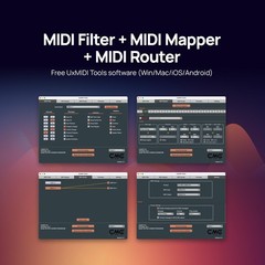 CME C2MIDI Pro USB~C MIDI Cable Interface with Filter, Mapper & Router