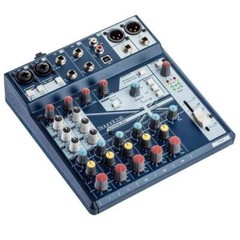 Soundcraft Notepad-8FX – 8-Channel Compact Analog Mixer w/ Effects & USB I/O