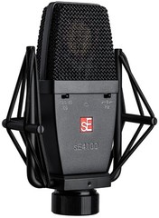 Se Electronics sE4100 Condenser Recording Microphone+Windscreen+Boom+Cable+Bag