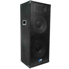 Passive Dual 15 Inch 2-Way PA/DJ Loudspeaker Cabinet – 1450 Watt Full Range