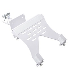 ProX X-LTF01WH White Laptop Tray+VESA Monitor Mounting Bracket for Speaker Stand