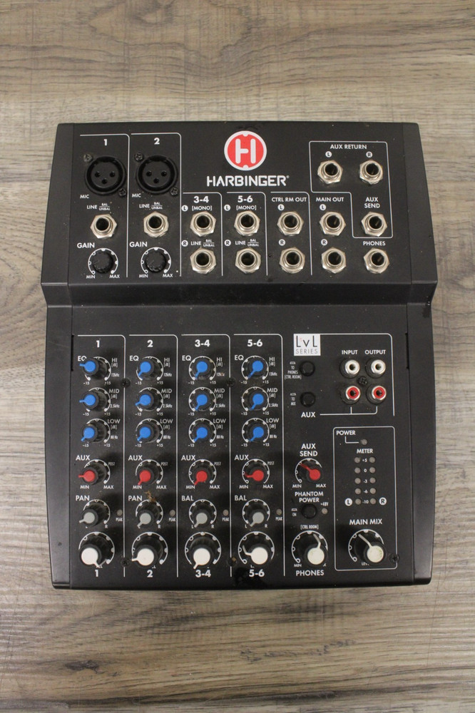 Harbinger L802 6-Channel Compact Mixer