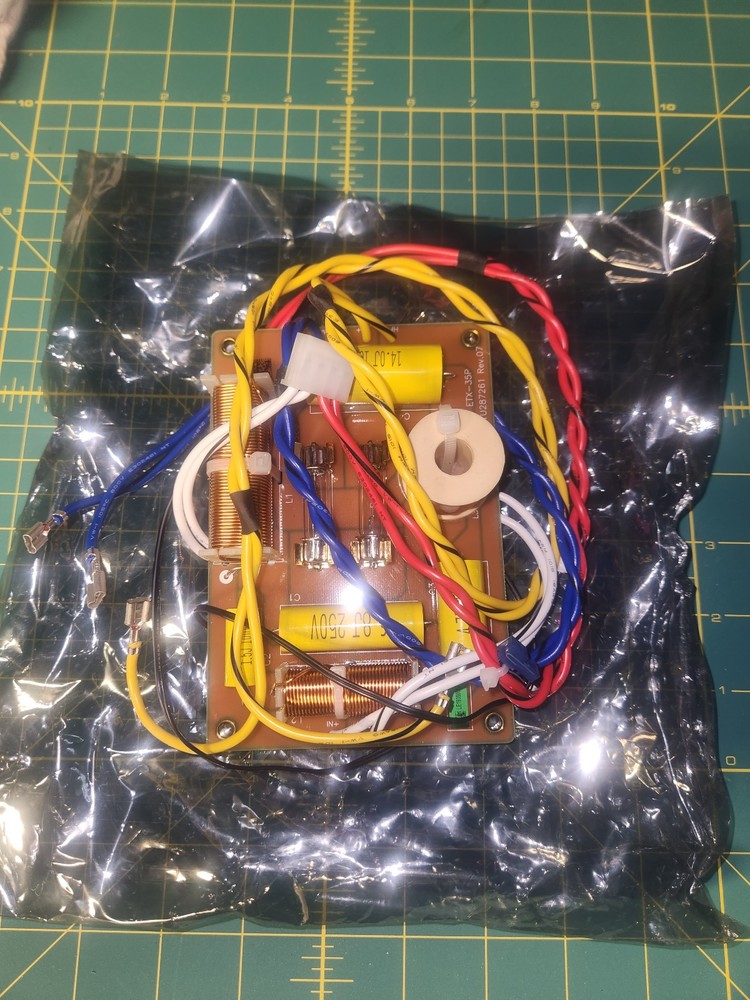 Electro-Voice ETX-35P Crossover Assembly w/ wiring – OEM