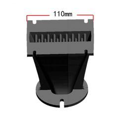 New Line Array Speaker Horn Wave Guide 1 Inch Throat For DJ Home Theater CA