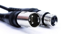 PROCO STAGEMASTER SMM-1 1FT High Quality Lo-Z XLR Mic Cable w/ molded ends