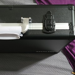 Analog Cases Black Hard Equipment Case w/ Foam Padding & Carry Handle.