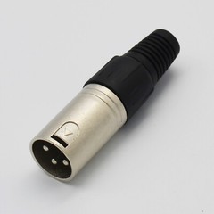 1/4″ 1/4 TS Male Plug Unbalanced Mono Audio Connector to 3Pin XLR Mic Cable