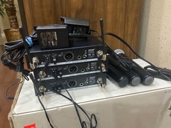 Shure SLX4 Wireless System Receiver & SLX2 -MS58 – Microphone J3-572-596-MHz.