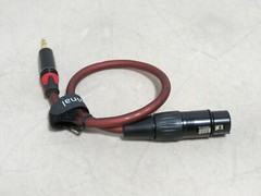 DEVINAL BALANCED 3.5mm 1/8 INCH MINI JACK MALETO XLR AUDIO CABLE 1′ FOOT