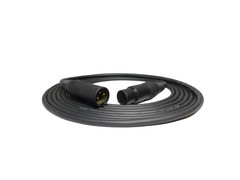 Mogami #2552 Microphone Cable and HD Black/Gold XLR Connectors 10 ft