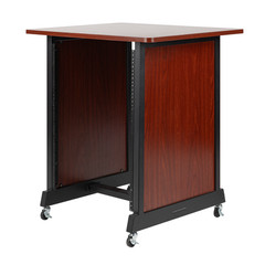 Gator Rok-It 14U Wood Rack Cabinet – Cherry – Open Box