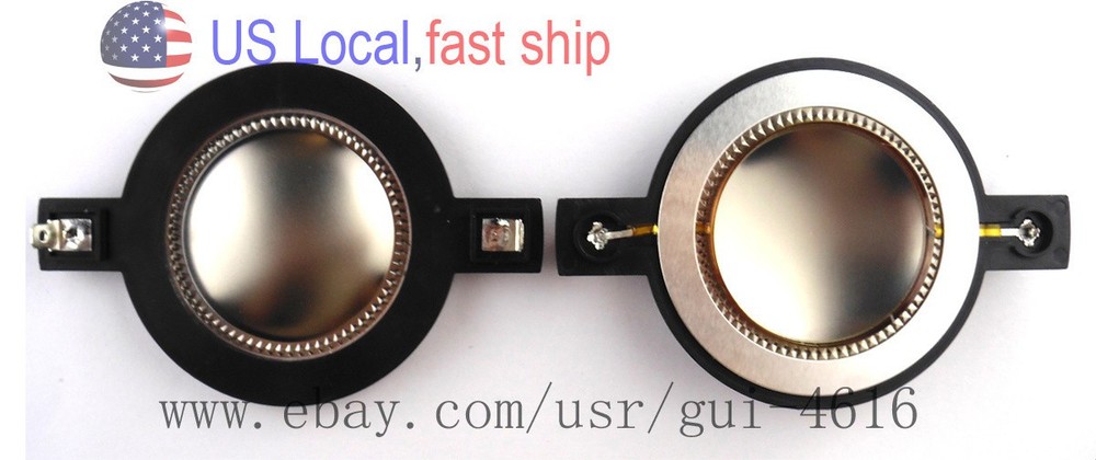 2PCS Replacement Diaphragm for Behringer 44T60C8, 44T30A8, 44T120A8 US Local