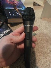 Karaoke USA Wired Microphone for Karaoke, (Black) – Unidirectional Dynamic