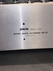 PASO MX22 Mixer-Extender 6 Mic Made In Italy!