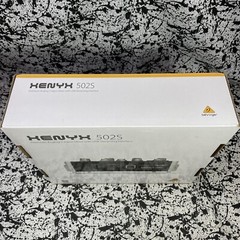 Behringer Xenyx 502S 5-channel Analog Live Podcast Streaming Mixer – Damaged Box