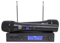 RockvilIe RWM1203VH Wireless (2) Handheld 13.4 x 16.4 x 3.6 inches, Black