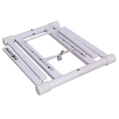 ProX T-LPS600 WHITE DJ Foldable Laptop Stand with Carrying Bag – White