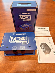 Samson MDA1 Mono Active Direct Box XLR 1/4-inch DI for Guitar Bass