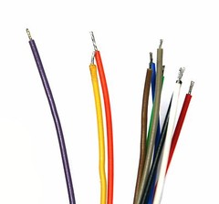 2000pc XH 2.5mm pin + Wire 22AWG 1007 80℃ 300V UL CSA RoHS L= 30cm x 10 colors