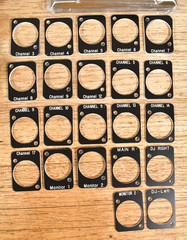 LOT of 24 Female XLR Panel Connectors with Wall Plates + Extras