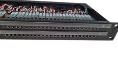 Audio Accessories 2×48 Point TT Patchbay to 6 EDAC Half Normal wired