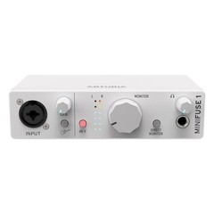Arturia MiniFuse 1 USB-C Audio Interface – White