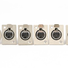 Premium 12-Pack XLR Connectors: The Ultimate Solution for Patch Bay and Cables