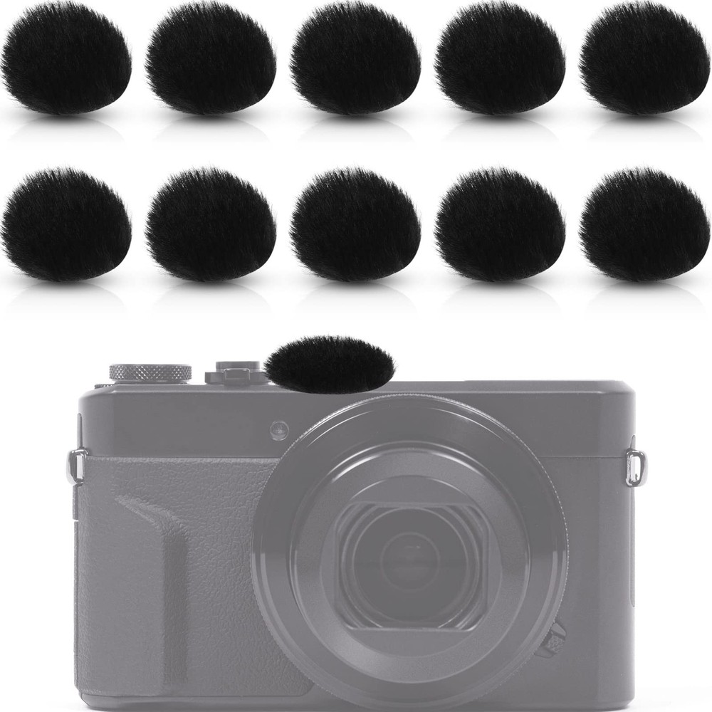 10 Camera Mic Windscreens – Furry Wind Muffs for DSLRs & Outdoor Use