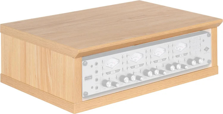 Gator Frameworks Elite 2U Desktop Studio Rack – Natural Maple Matte