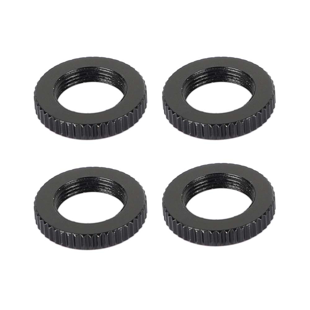 4x CAMVATE 5/8″-27 Dual Lock Nut for 5/8″ Cold Hot Shoe Adapter Screw Mic Mount